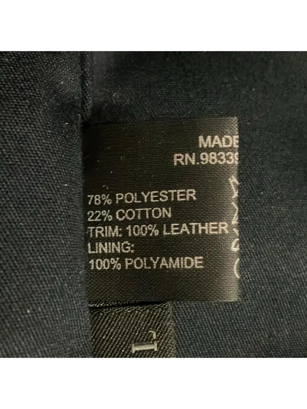 Prada Dark Gray Polyester Cotton #277621P61B